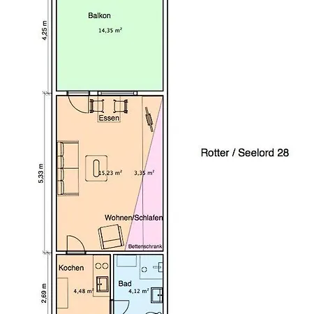 Rotter Seelord 28 Apartmán *